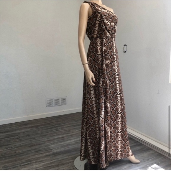 BCBGMAXAZRIA animal print maxi dress TART COMBO - Picture 9 of 16